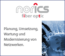 norics fiber optic: Planung, Umsetzung, Wartung und Modenisierung von
Netzwerken.